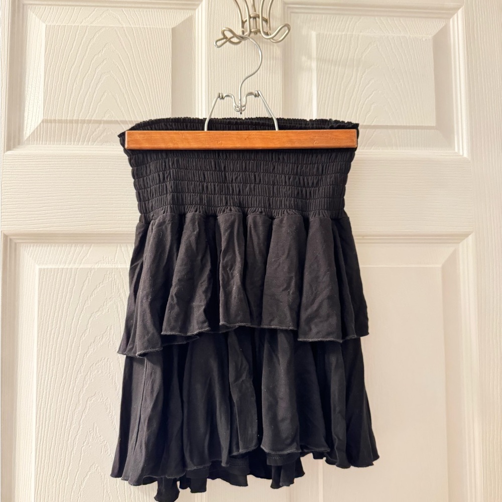 Black Flowy Skirt